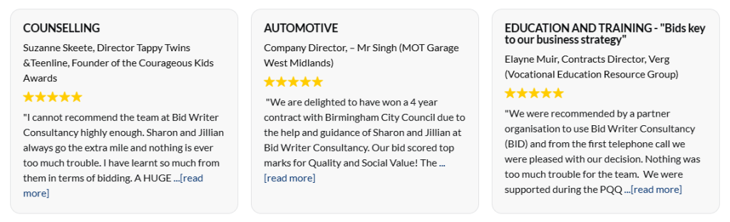 Client Testimonials